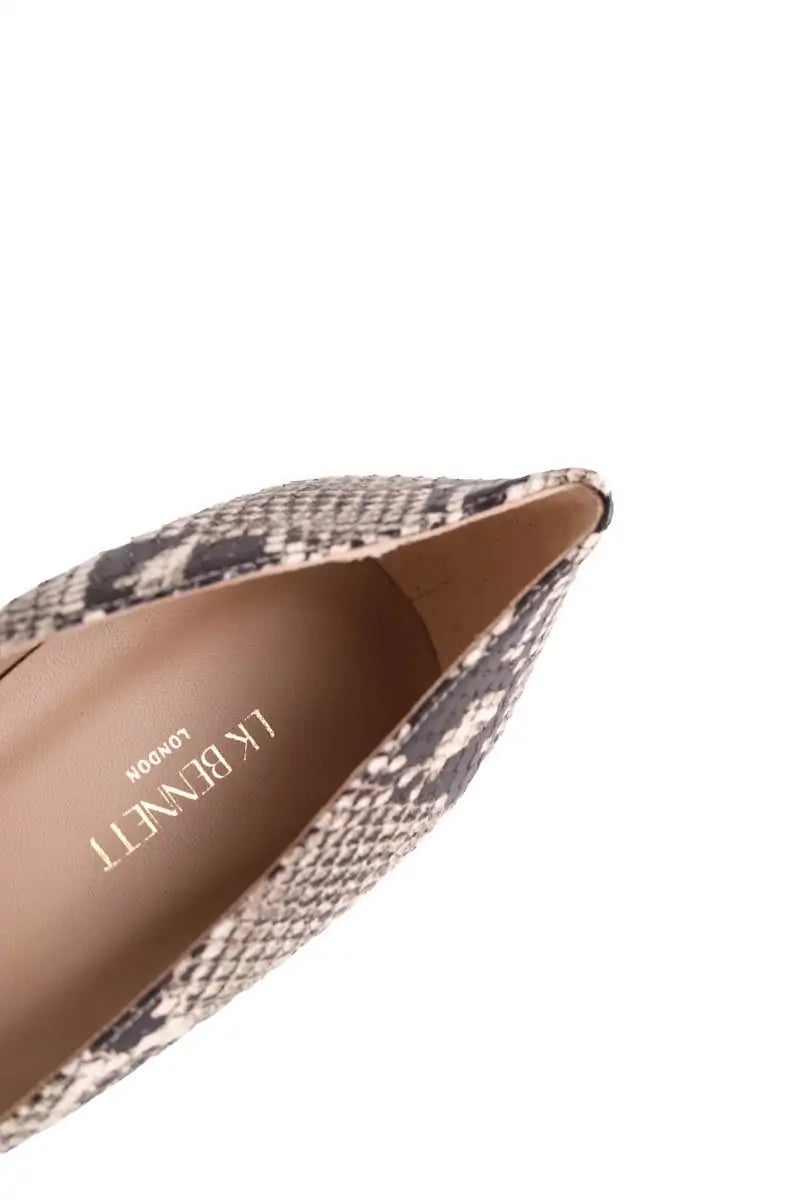 Talons LK Bennett Floret New Noir en Cuir