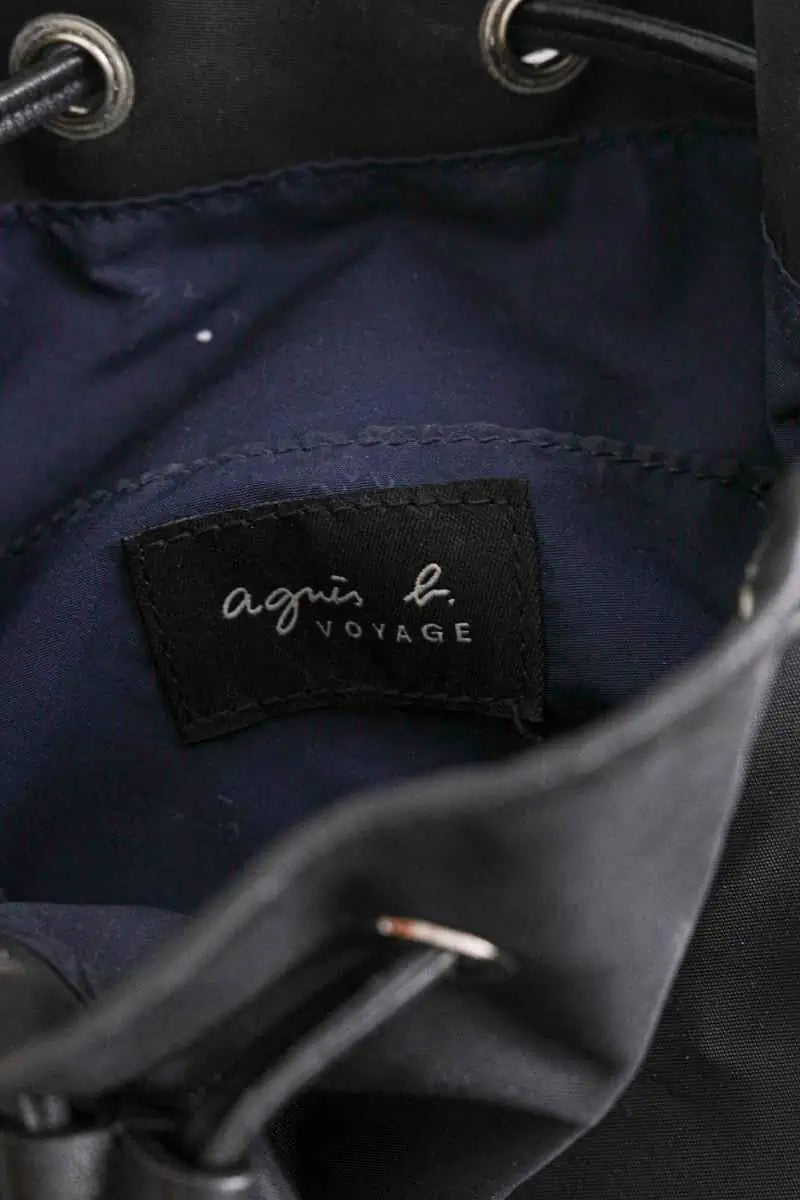 Sac à bandoulière Agnès B. Noir en Synthétique