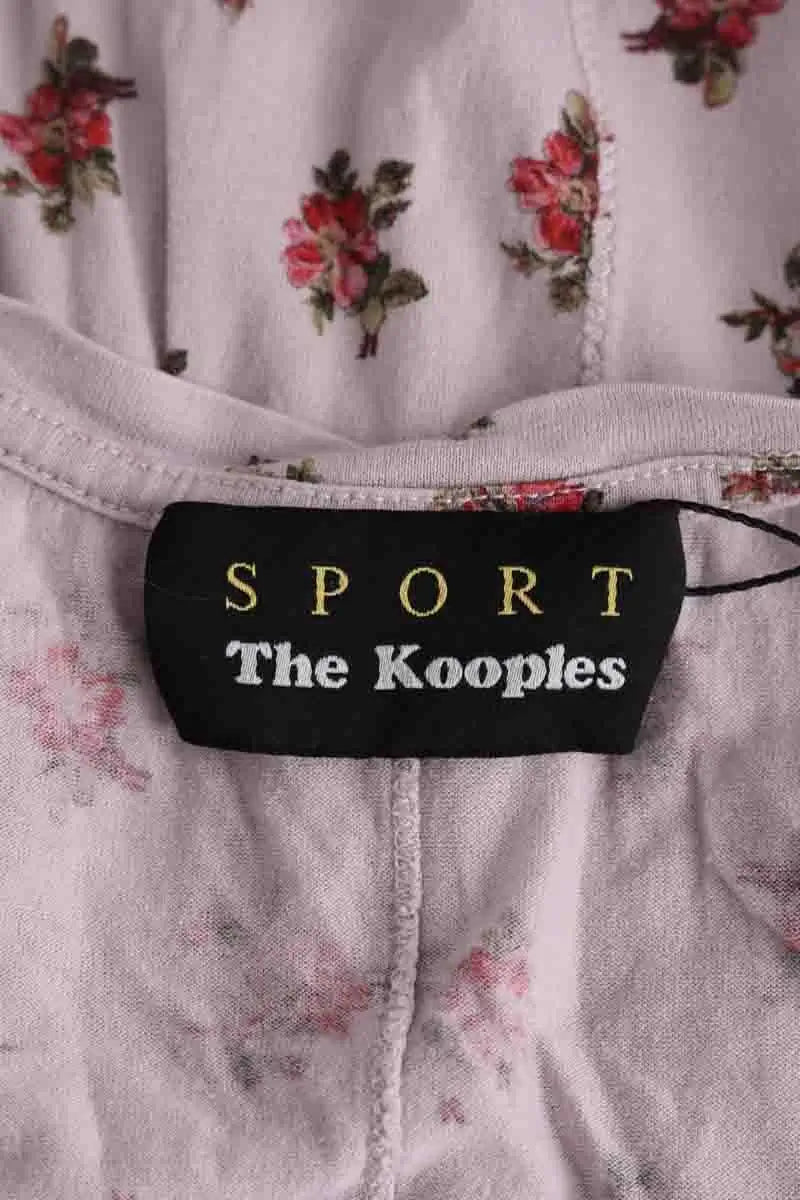 Top sans manche The Kooples Rose en Coton