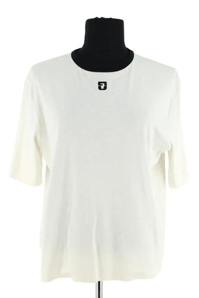 T-shirt Gerard Darel Ecru en Coton, taille XL - Seconde Main