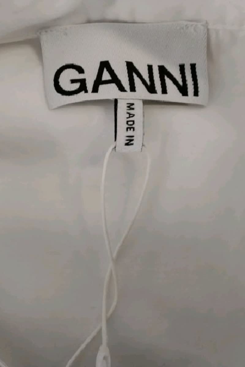 Robe Ganni  Blanc