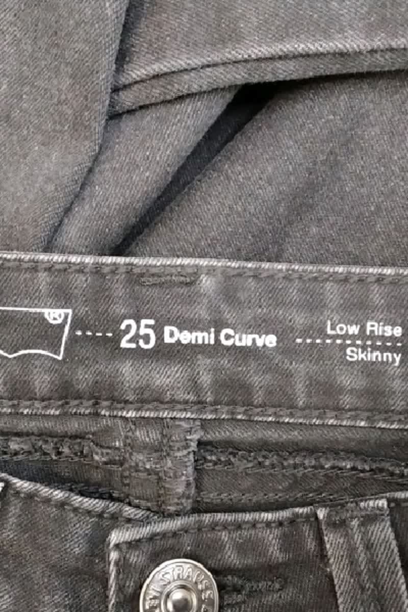 Jean slim Levi's  Noir