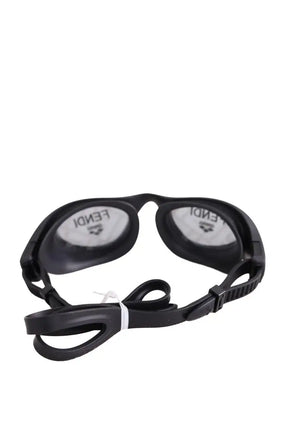 Kit bonnet de bain et lunette de piscine Fendi Marron en Synthétique