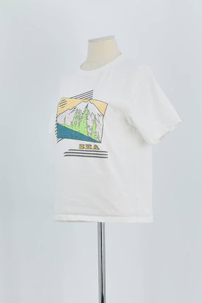 T-shirt Sea  Blanc