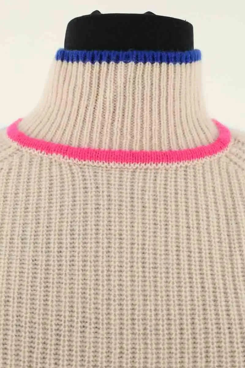 Pull From Future Blanc en Cachemire
