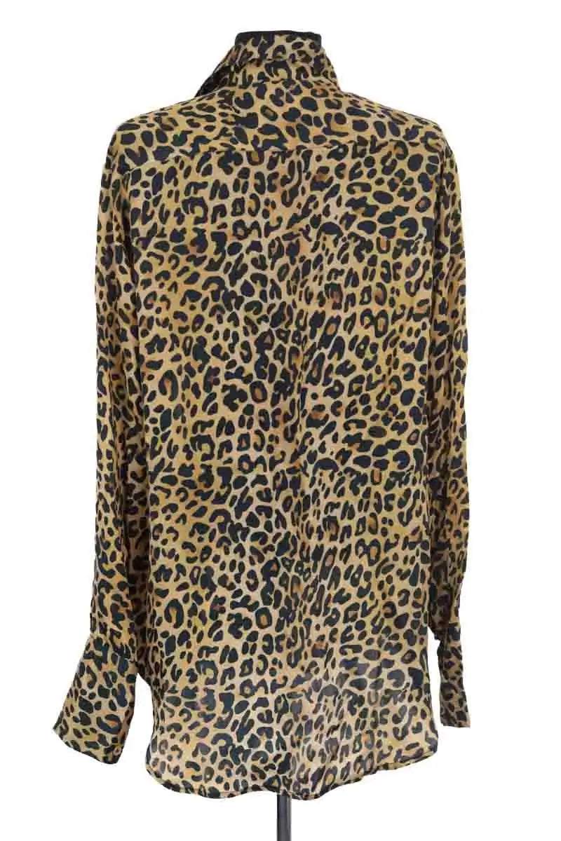 Chemise Laurence Bras Camel en Viscose