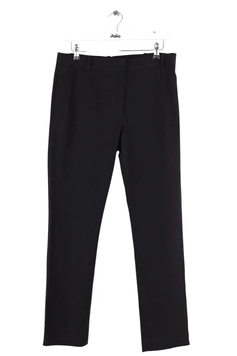 Jean droit Joseph Noir en Denim, taille L - Seconde Main