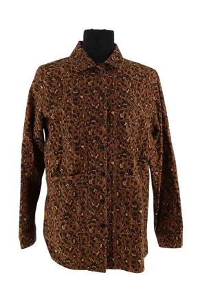 Veste Sézane Marron en Coton, taille M - Seconde Main
