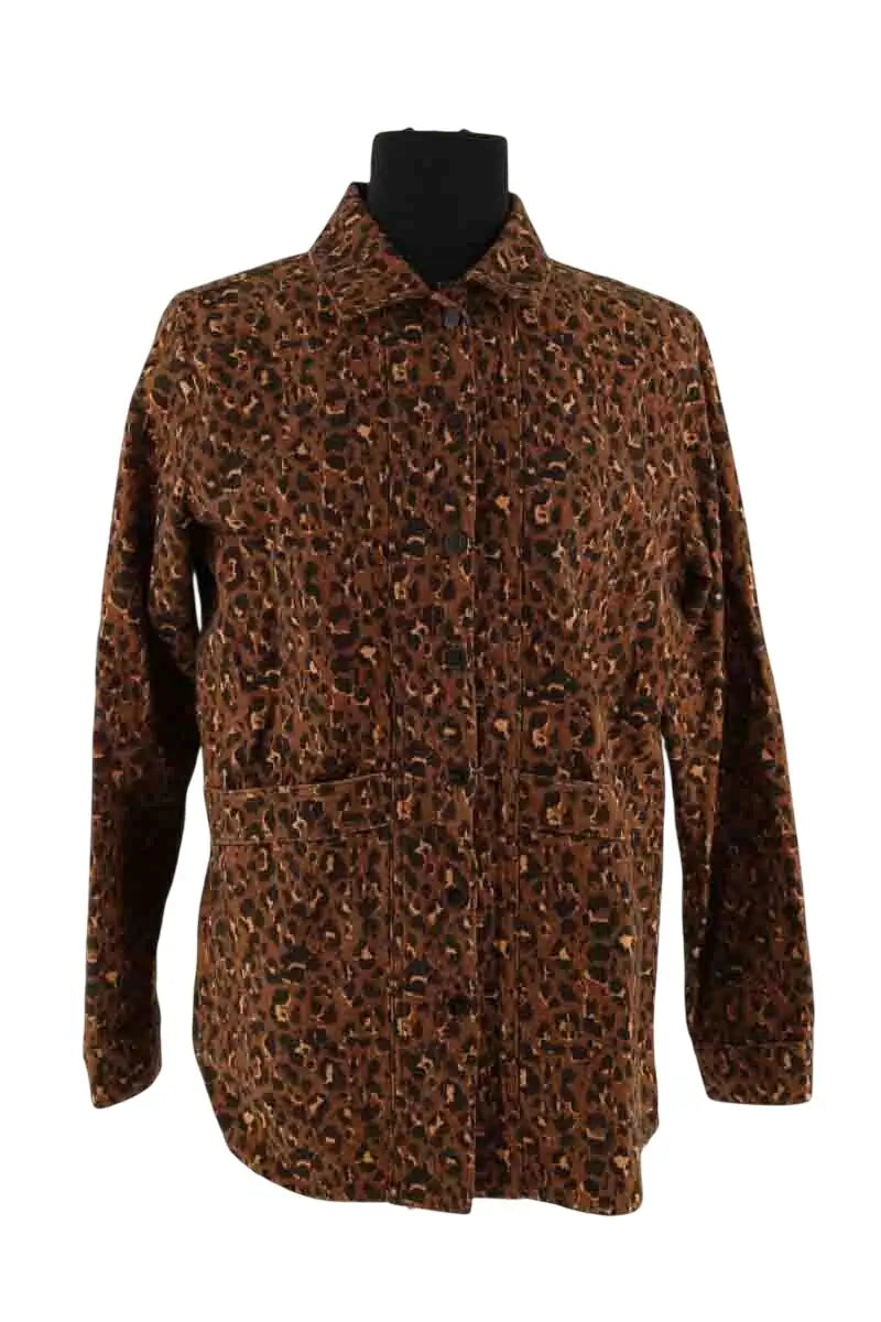 Veste Sézane Marron en Coton, taille M - Seconde Main