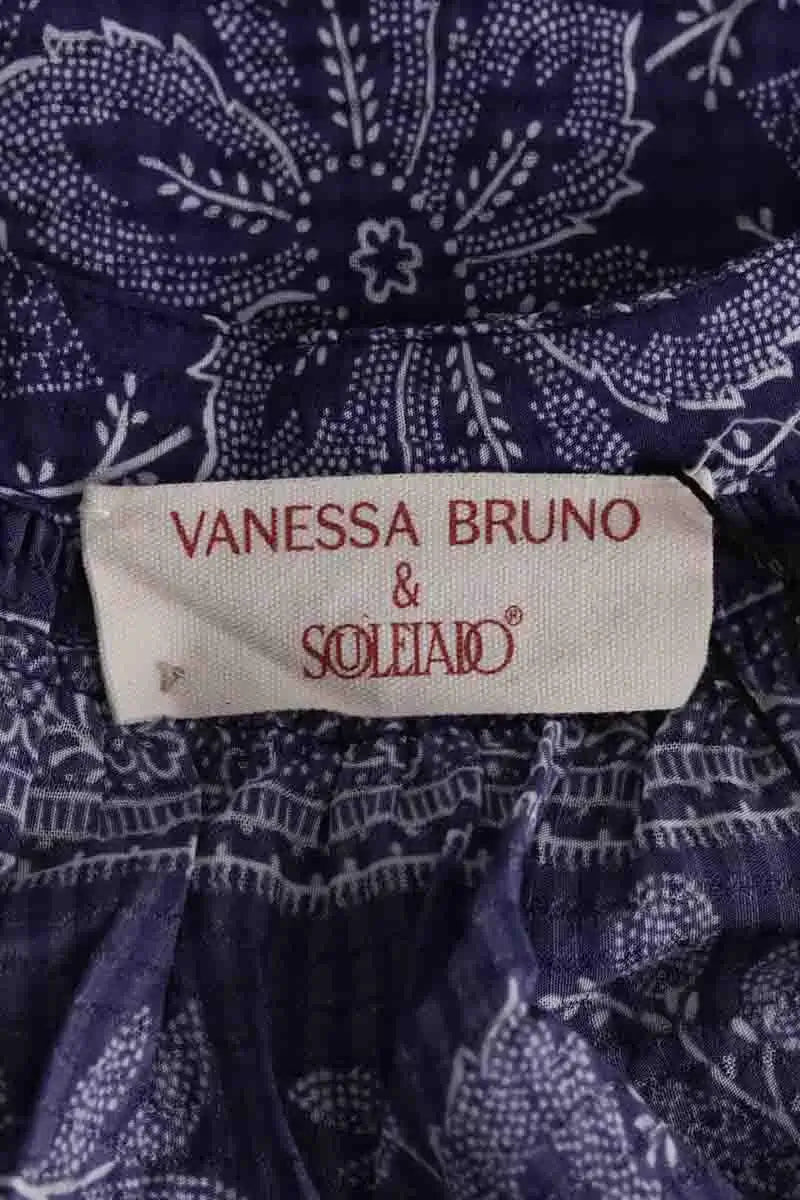 Blouse Vanessa Bruno Marine en Viscose