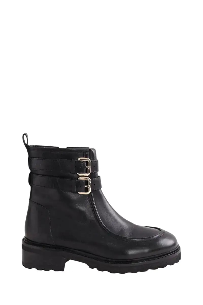 Boots LK Bennett Bennie Noir en Cuir, taille 41 - Seconde Main