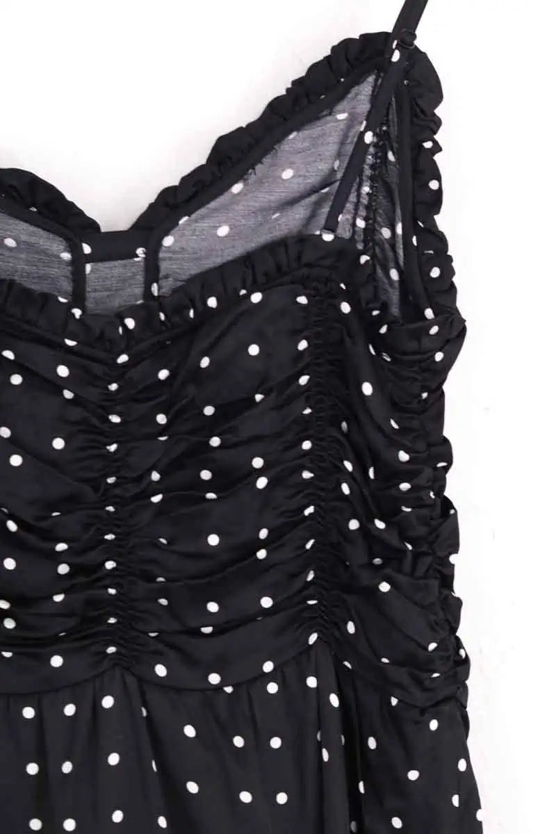 Robe Maje Noir en Synthétique