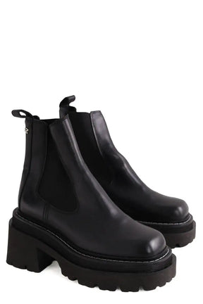 Boots Sandro Noir en Cuir