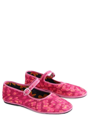Ballerines Elise Chalmin Rose en Tissu