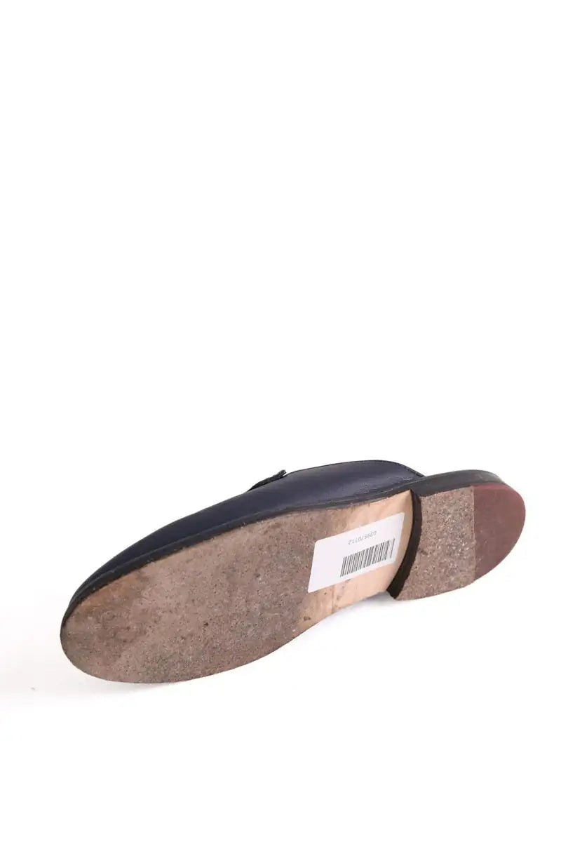 Mules Tommy Hilfiger Bleu en Cuir