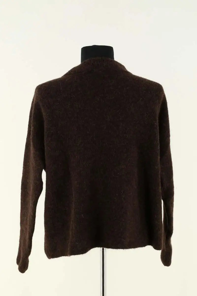 Pull Sessun Kunlun Marron en Laine