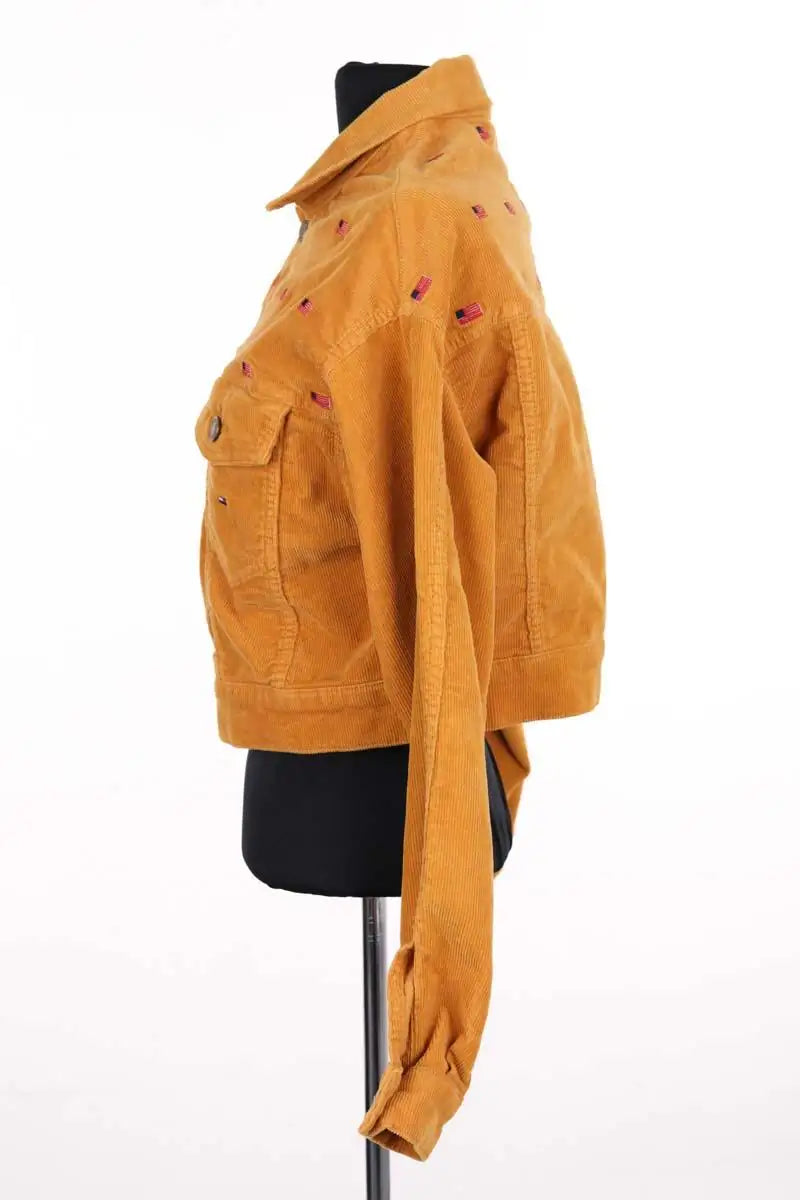 Veste Tommy Hilfiger Jaune en Coton