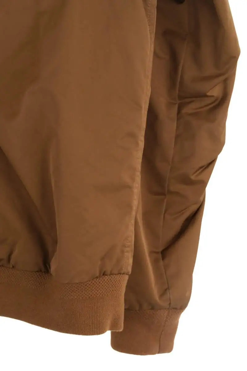 Blouson Lacoste Marron en Coton