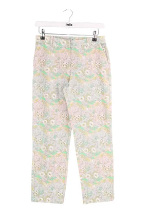 Pantalon droit Manoush Vert en Coton, taille M - Seconde Main