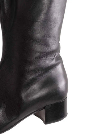 Bottes Carel Noir en Cuir