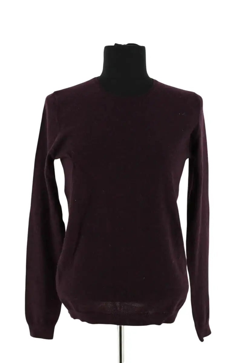 Pull Eric Bompard Violet en Cachemire, taille S - Seconde Main