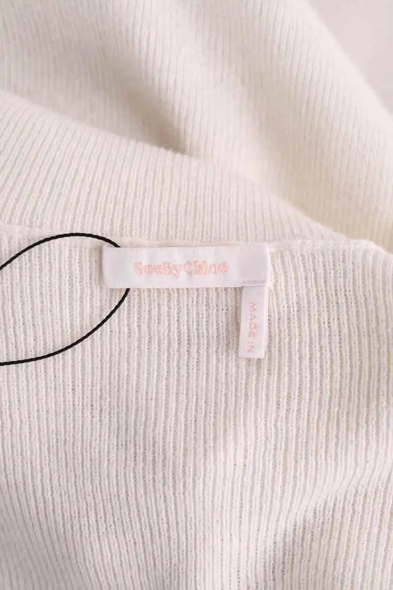 Pull See By Chloé Blanc en Coton