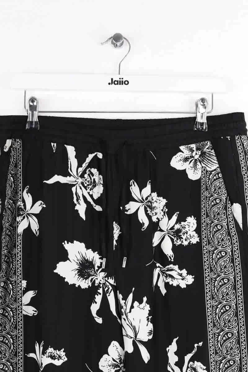 Pantalon The Kooples Noir en Viscose