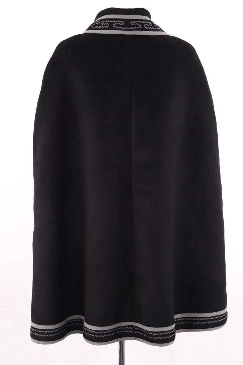 Manteau Antik Batik Noir en Synthétique