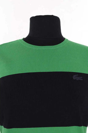 Top Lacoste Vert en Viscose