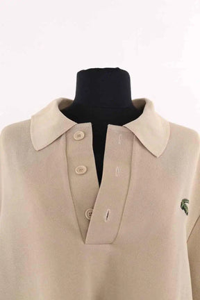 T-shirt Lacoste Camel en Coton