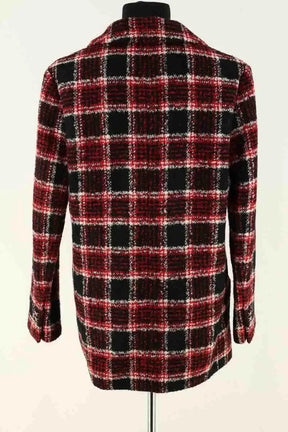 Manteau Maje Rouge en Laine