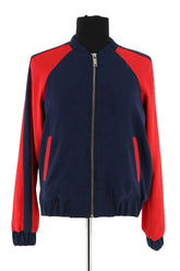 Gilet Michael Kors Marine en Synthétique, taille XS - Seconde Main