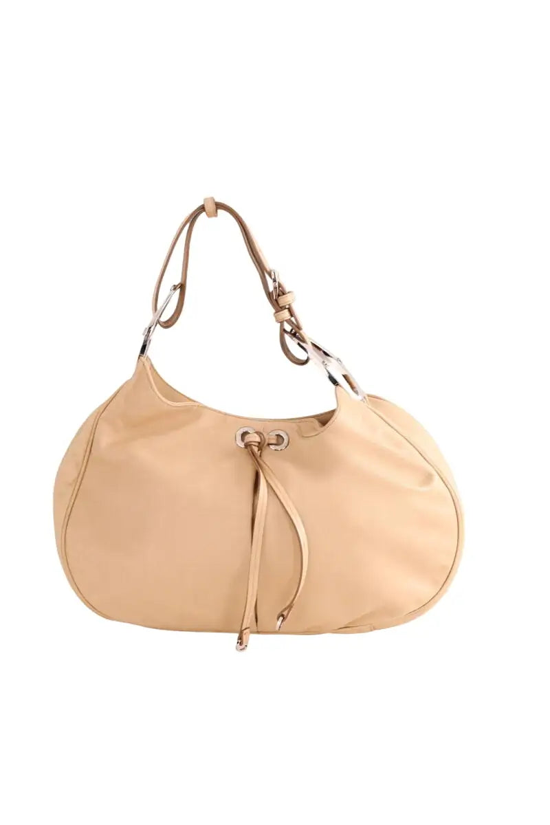 Sac porté épaule Sergio Rossi Beige en Cuir - Seconde Main