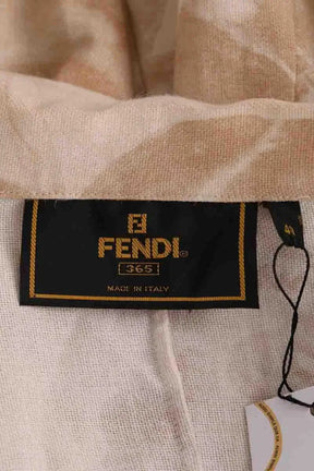 Blazer Fendi Ecru en Viscose