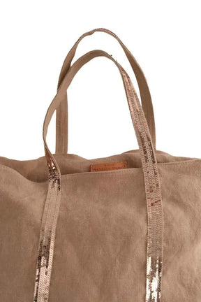 Cabas Vanessa Bruno Cabas Camel en Tissu