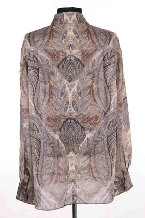 Blouse Zimmermann Marron en Soie