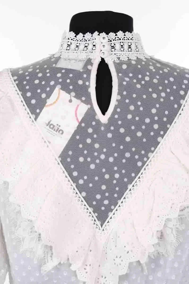 Blouse The Kooples Blanc en Coton