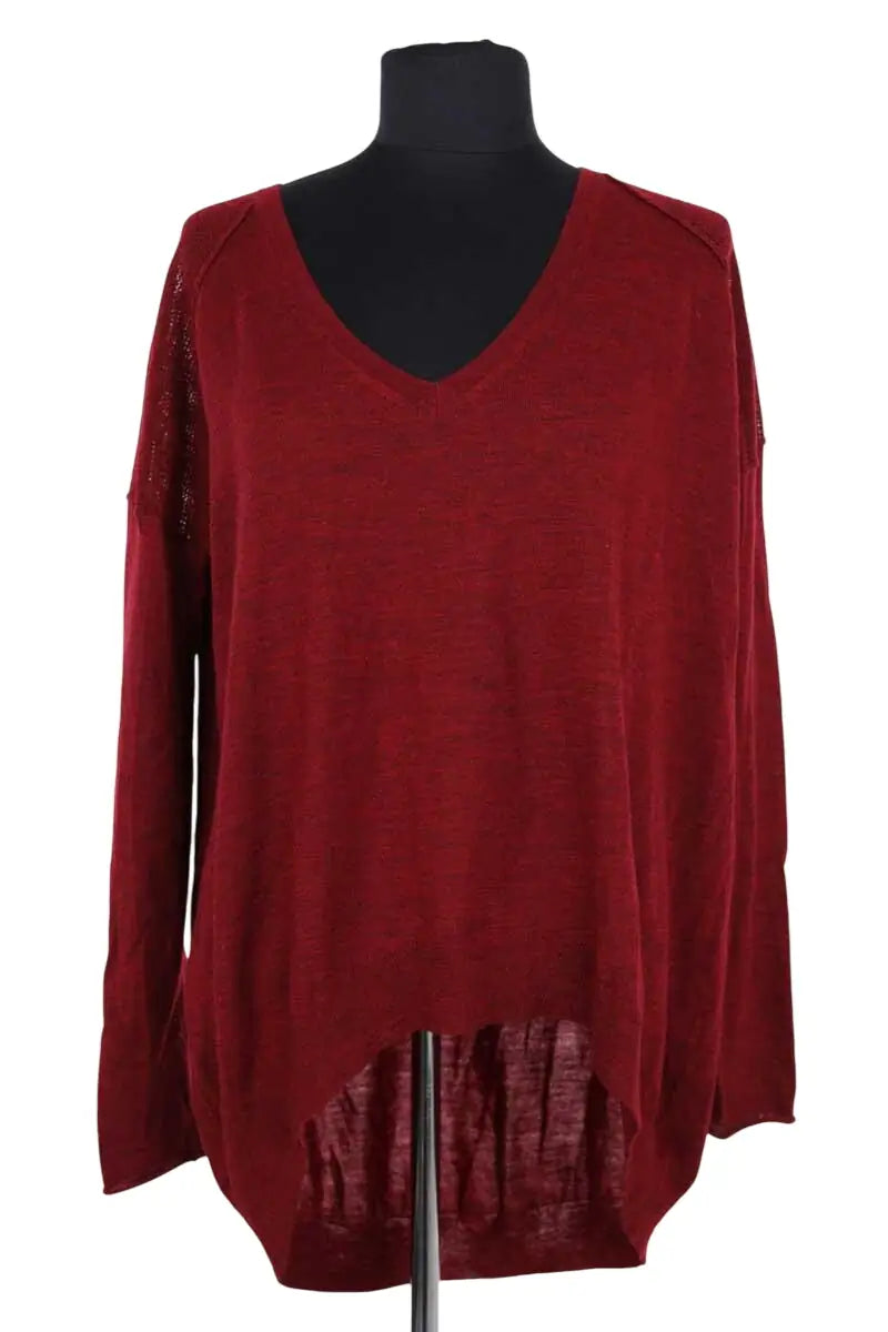 Pull Zadig & Voltaire Rouge en Laine, taille S - Seconde Main