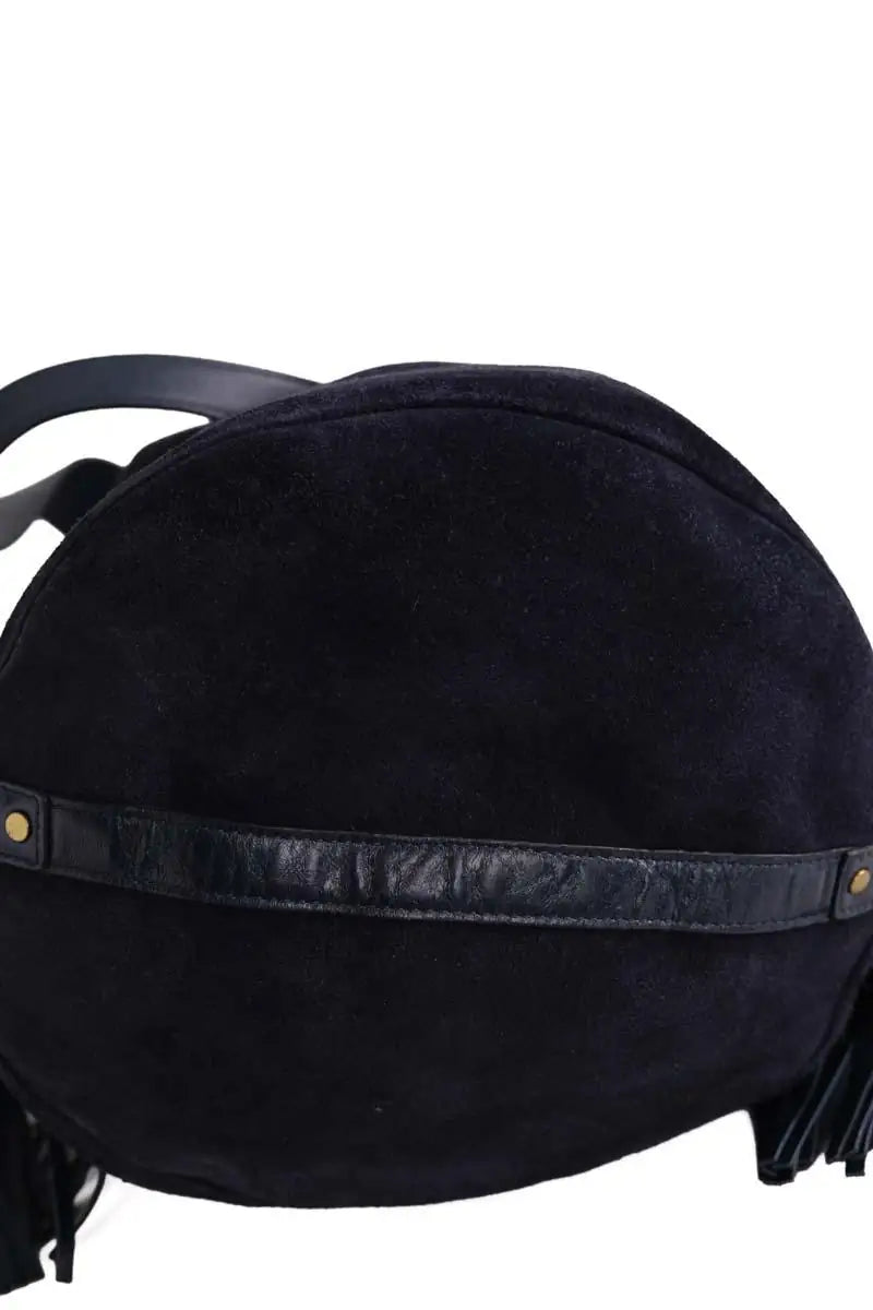 Sac Seau Isabel Marant Silano Marine en Daim