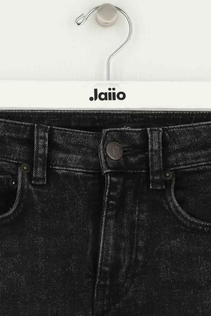Jean slim Maje Noir en Coton