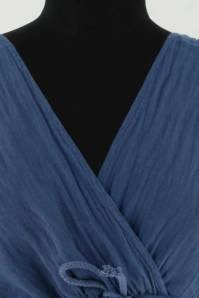 Tunique Swildens Bleu en Coton