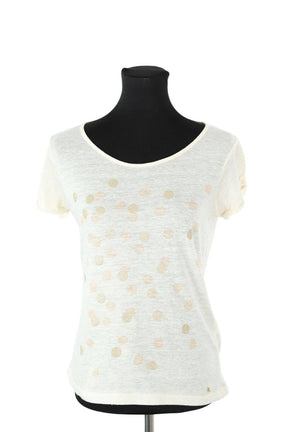 T-shirt Des Petits Hauts  Jaune