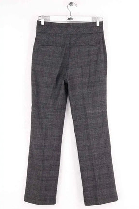 Pantalon droit Maje Gris en Laine