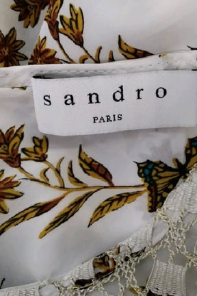 Robe Sandro  Blanc