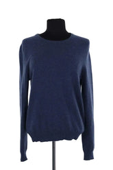 Pull Eric Bompard Bleu en Cachemire, taille M - Seconde Main
