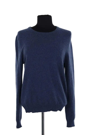 Pull Eric Bompard Bleu en Cachemire, taille M - Seconde Main