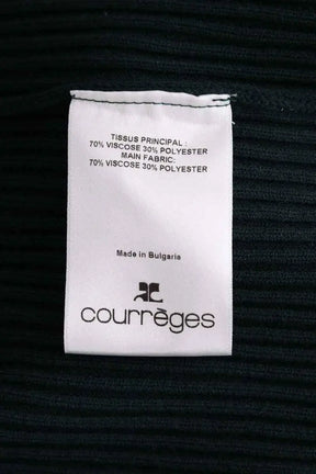 Pull Courrèges Vert en Viscose