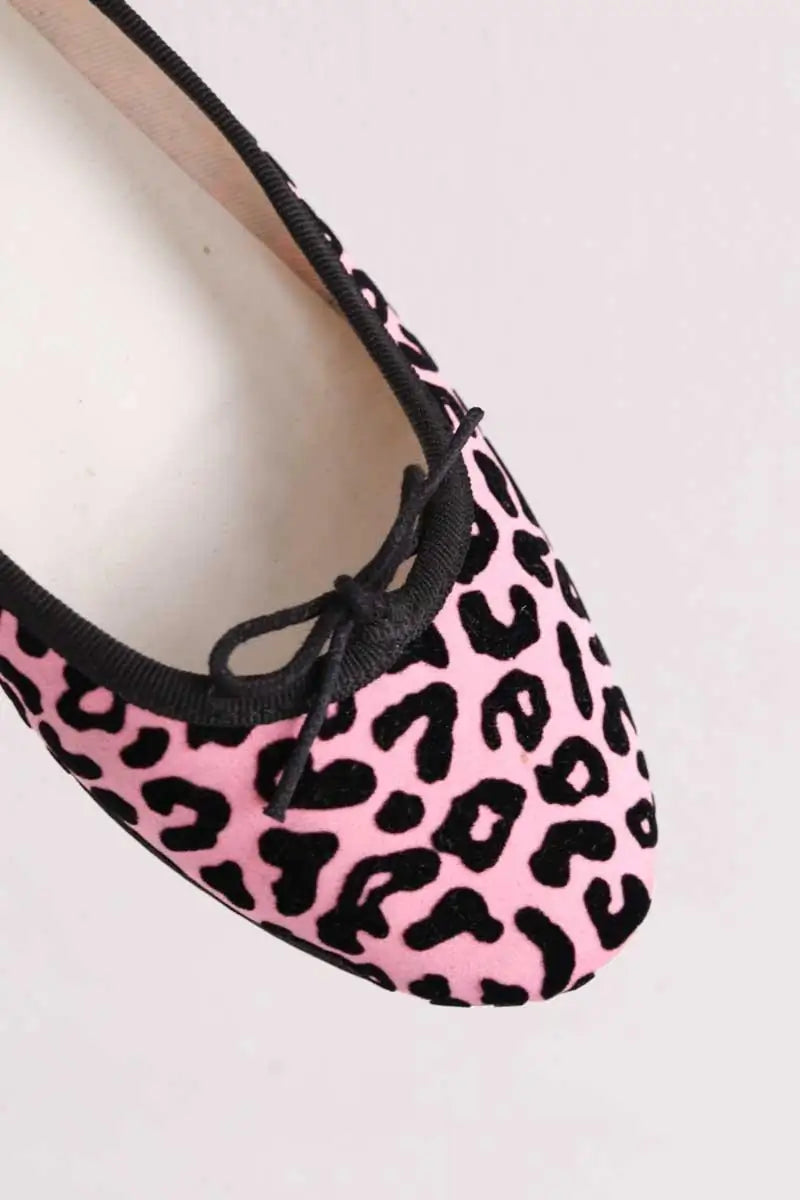 Ballerines Repetto Rose en Daim