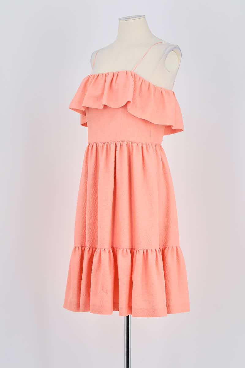 Robe Claudie Pierlot Rose en Polyester