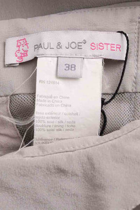 Robe Paul & Joe Gris en Soie